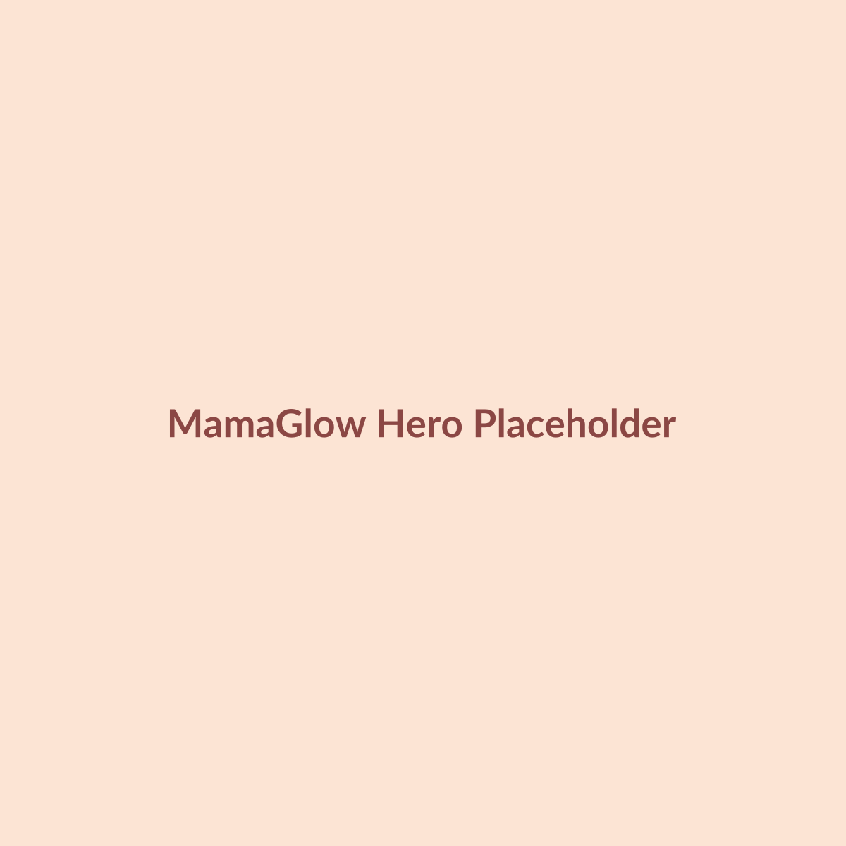 MamaGlow Red Light Belly Wrap — placeholder hero image